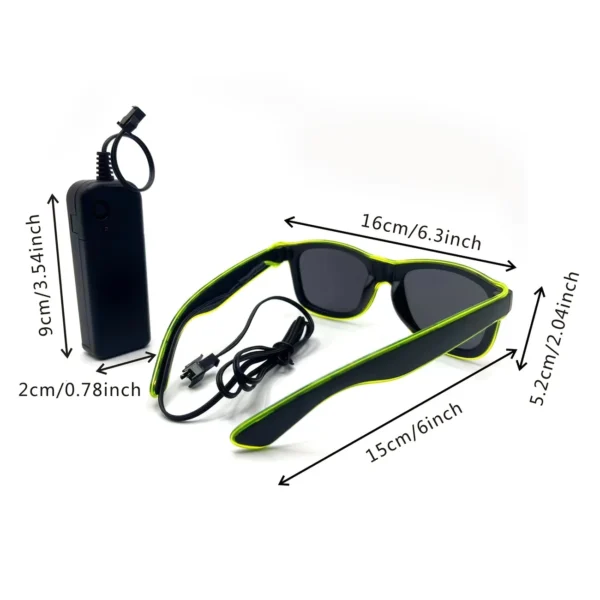 LED Light Up Glasses - Image 2