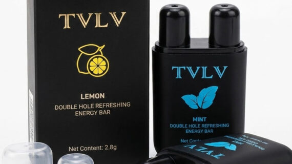 Nasal Inhaler Essential Oils Energy Bar Natural Aromatherapy Inhaler Stick Provides Fresh Cooling Sensation Boosts Focus 2 Holes